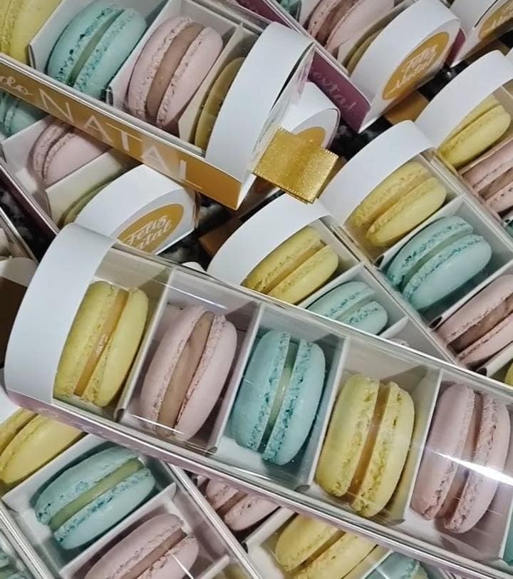 Caixa com visor (6 macarons)
