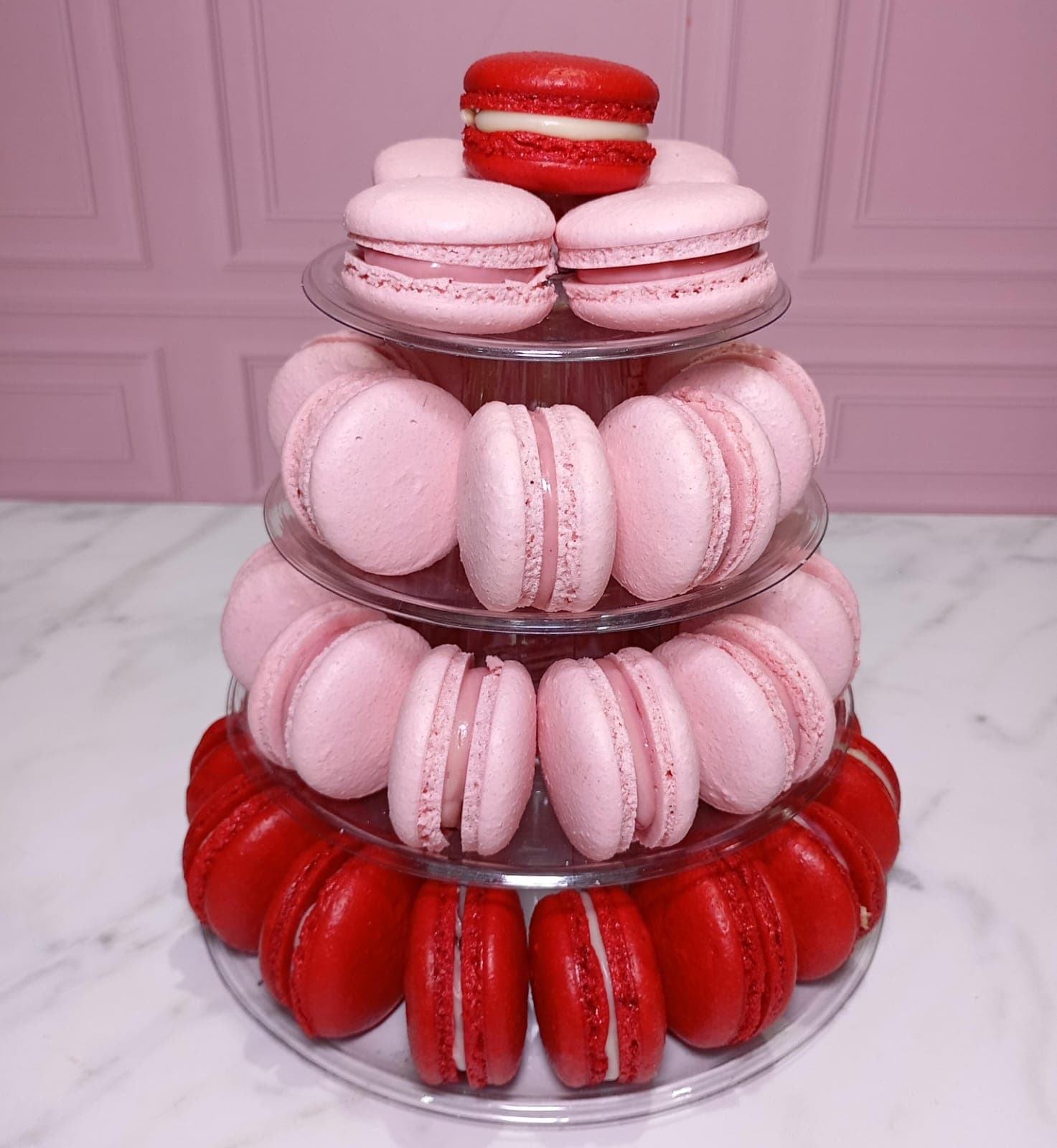 Torre de macarons — 4 andares