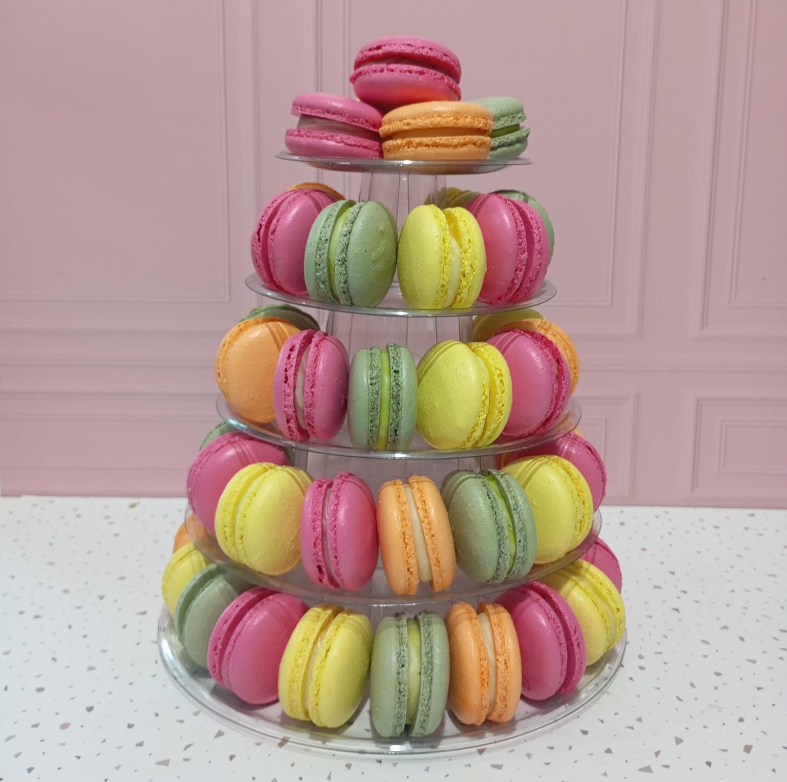 Torre de macarons — 5 andares